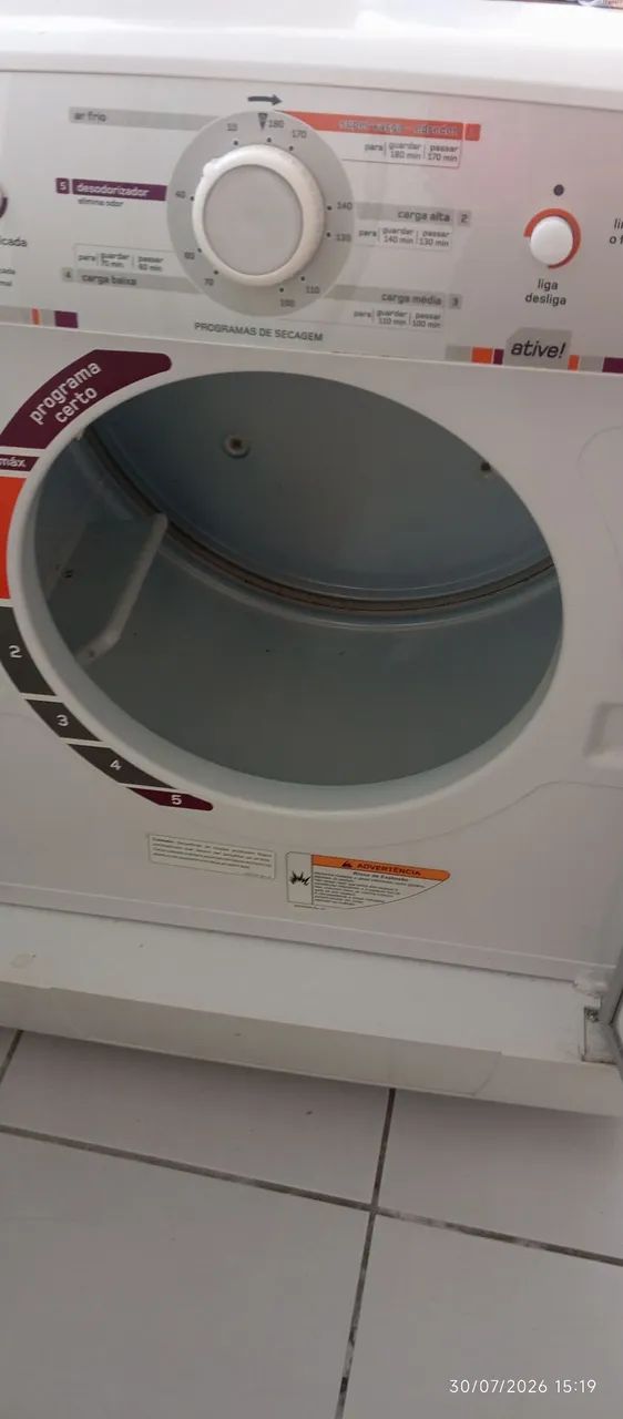 Secadora Brastemp 10 kg - Foto 3