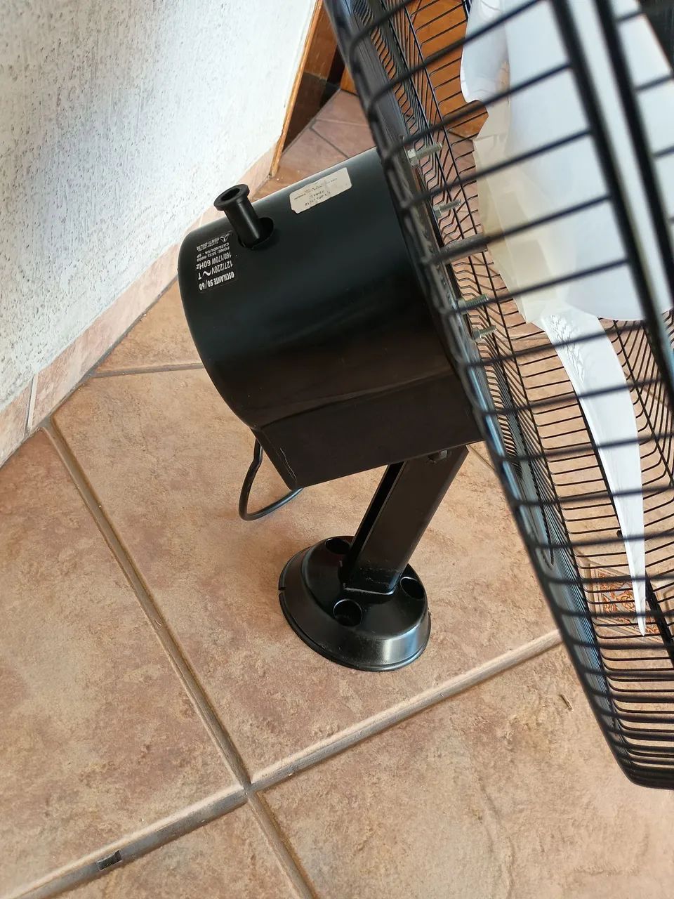 Ventilador de parede com dimer e suporte  - Foto 3