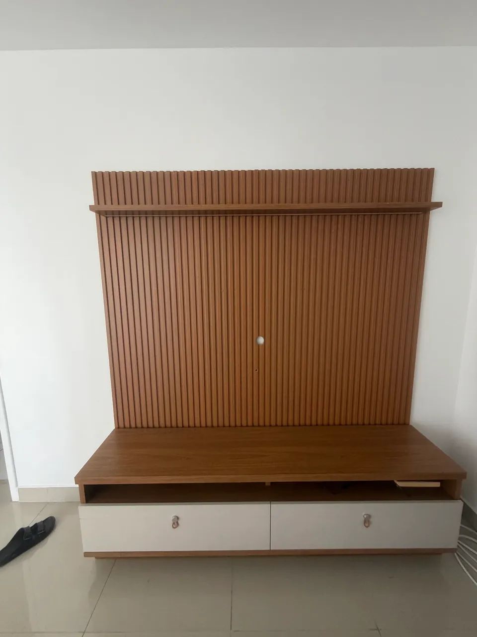 Rack com Painel Ripado para TV - Foto 2