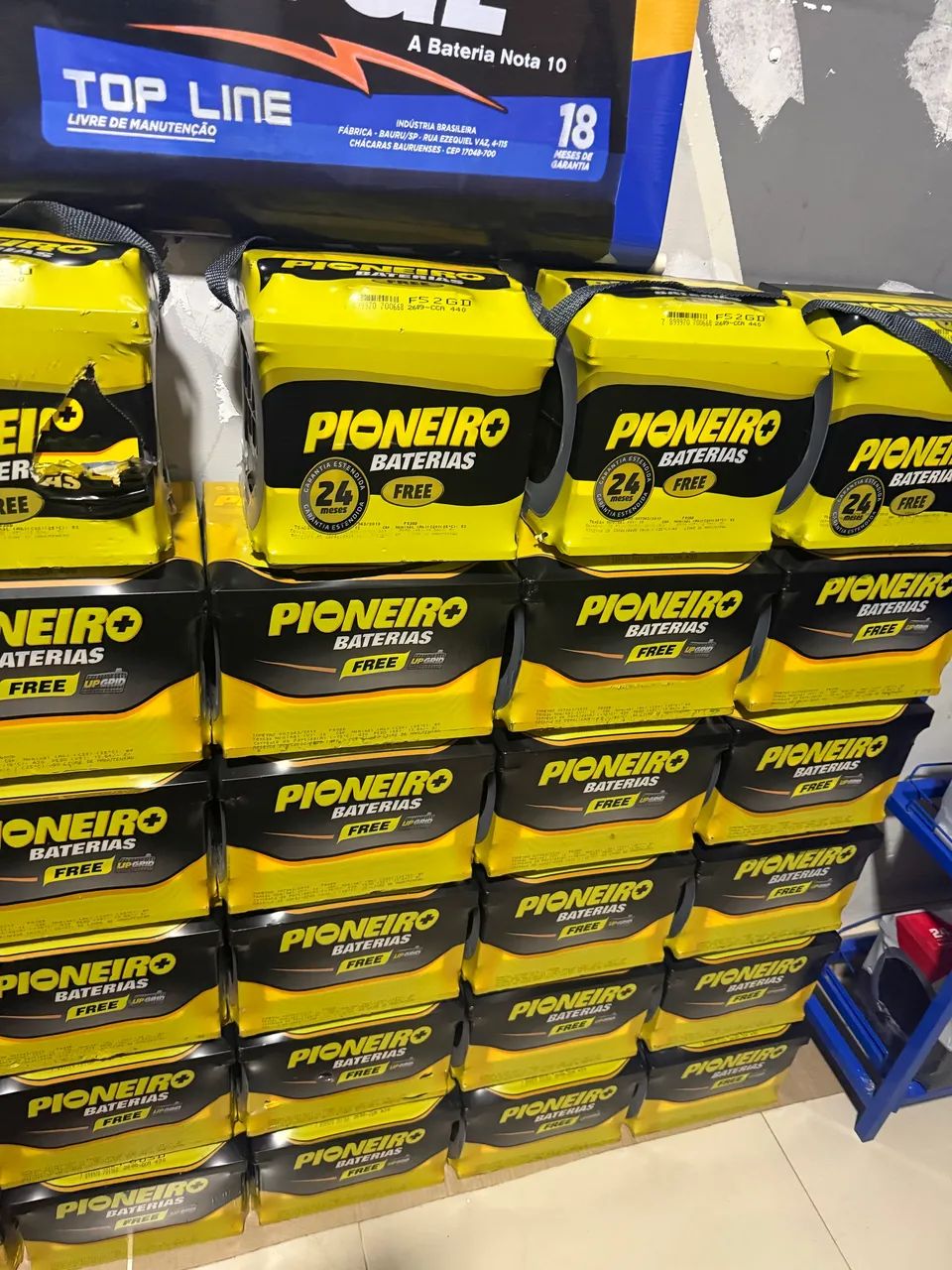 Bateria pioneiro 60 ah preço imperdível  - Foto 2