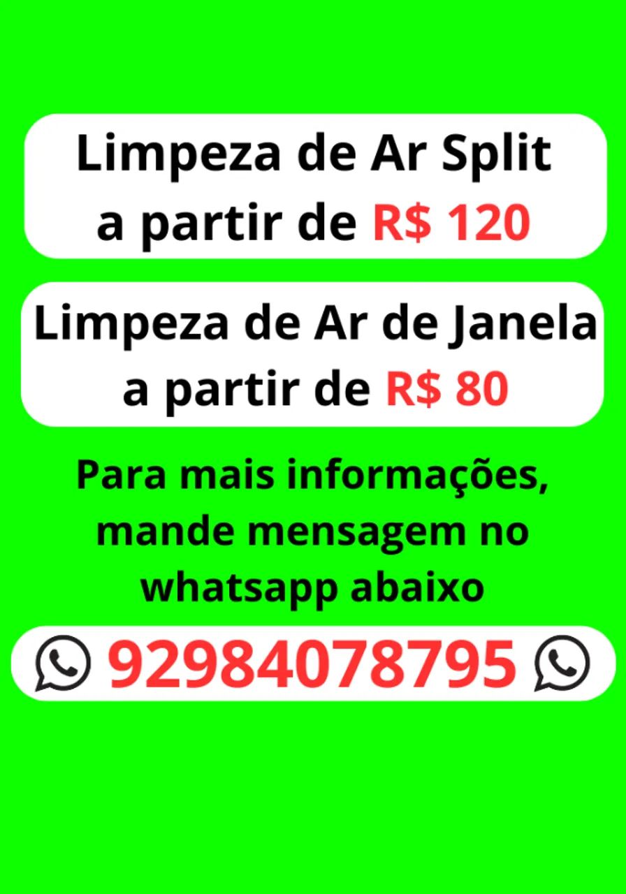 Limpeza de ar condicionado