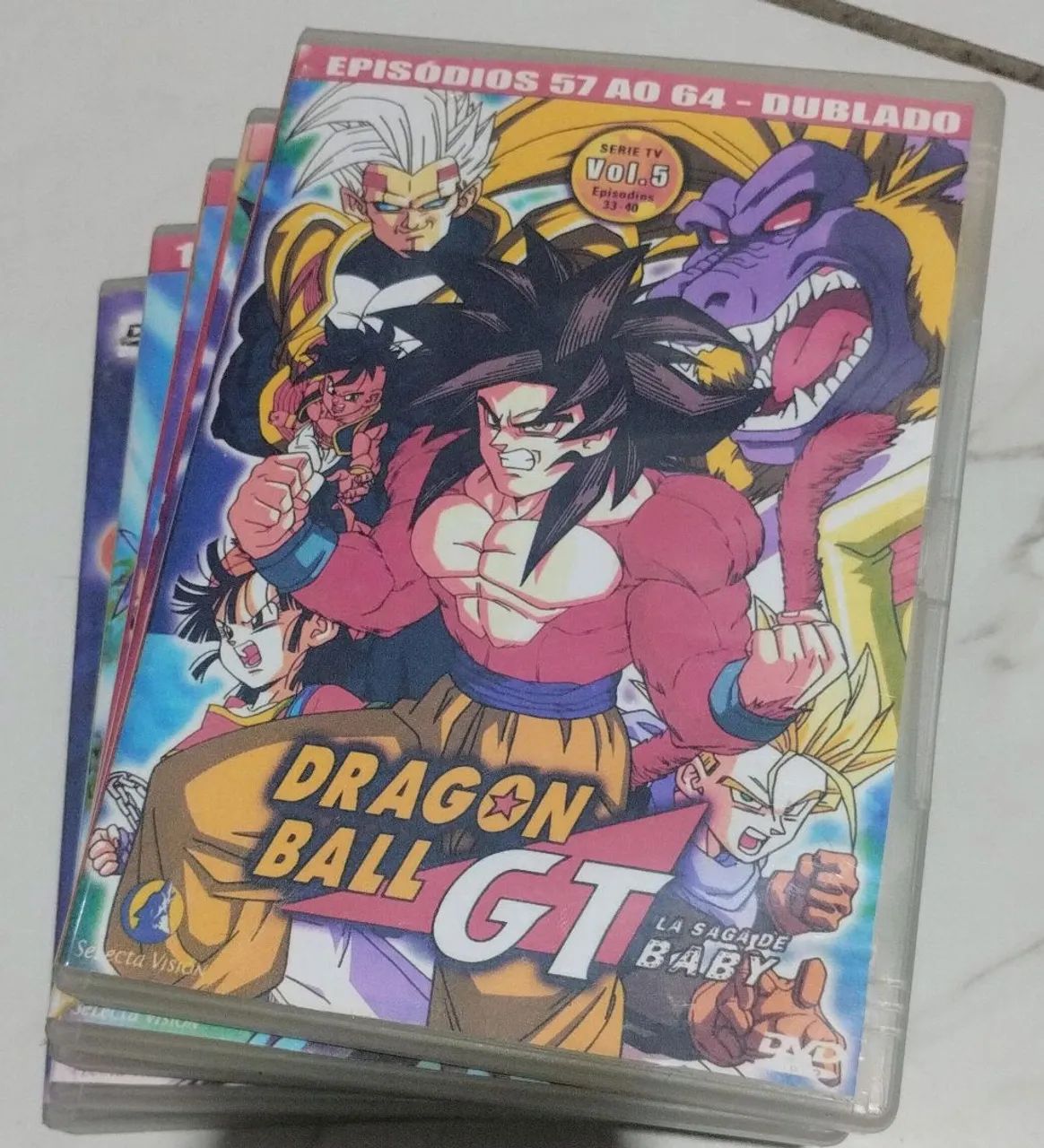 Dvd Dragon ball GT do 1 á 5