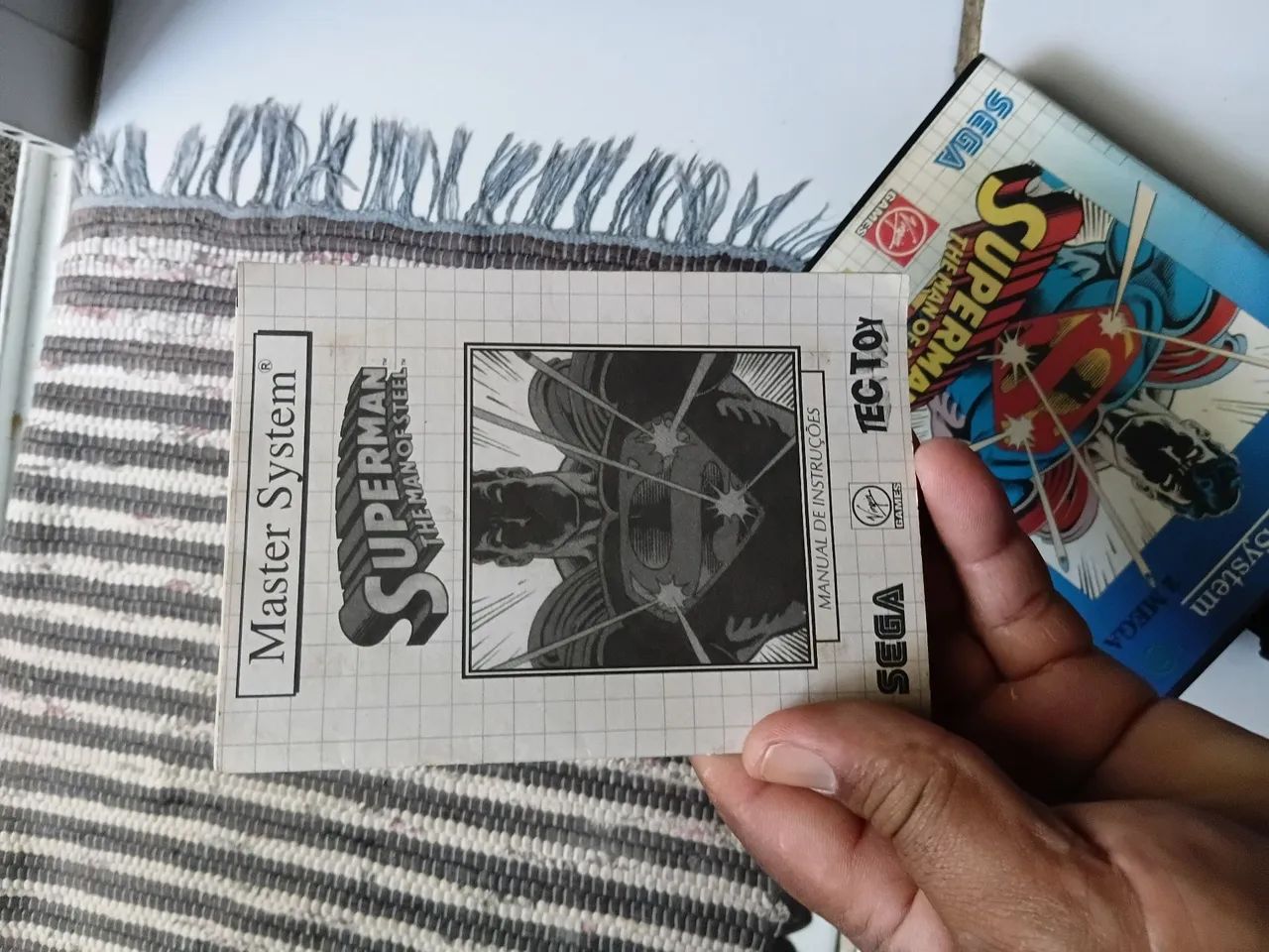 Jogo Master System Super Man - Foto 5