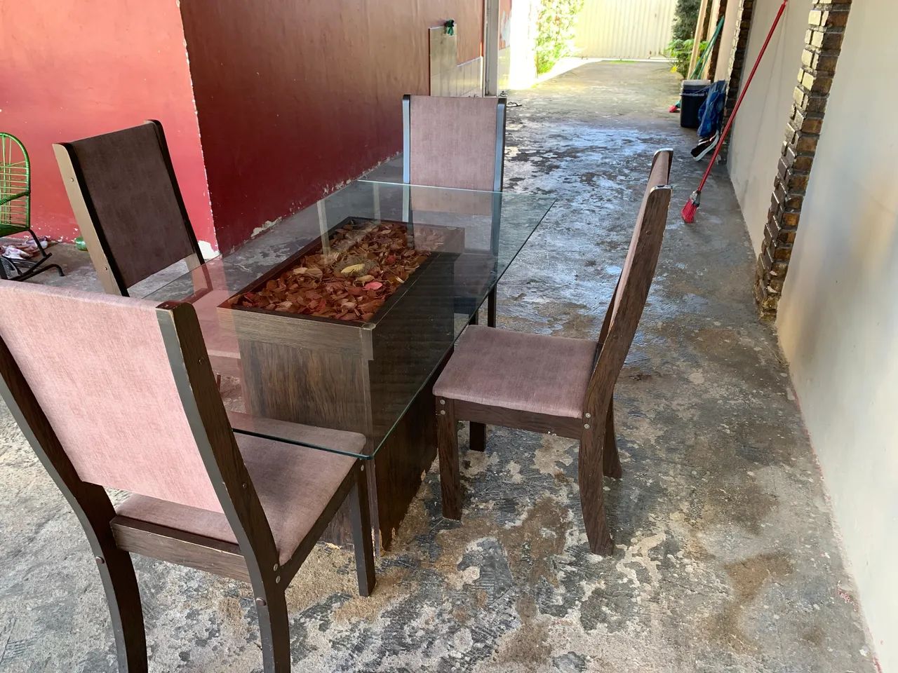 Mesa de vidro com Cadeiras - Foto 5