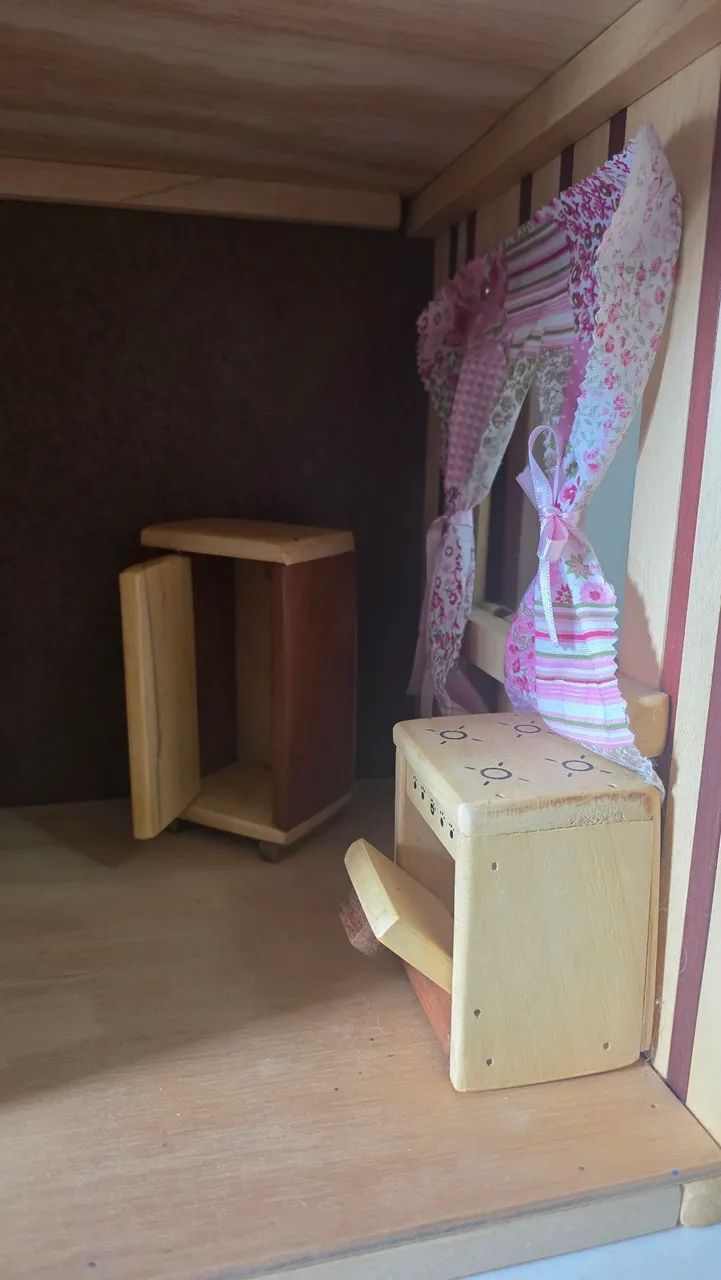 Casinha de boneca artesanal - Foto 2