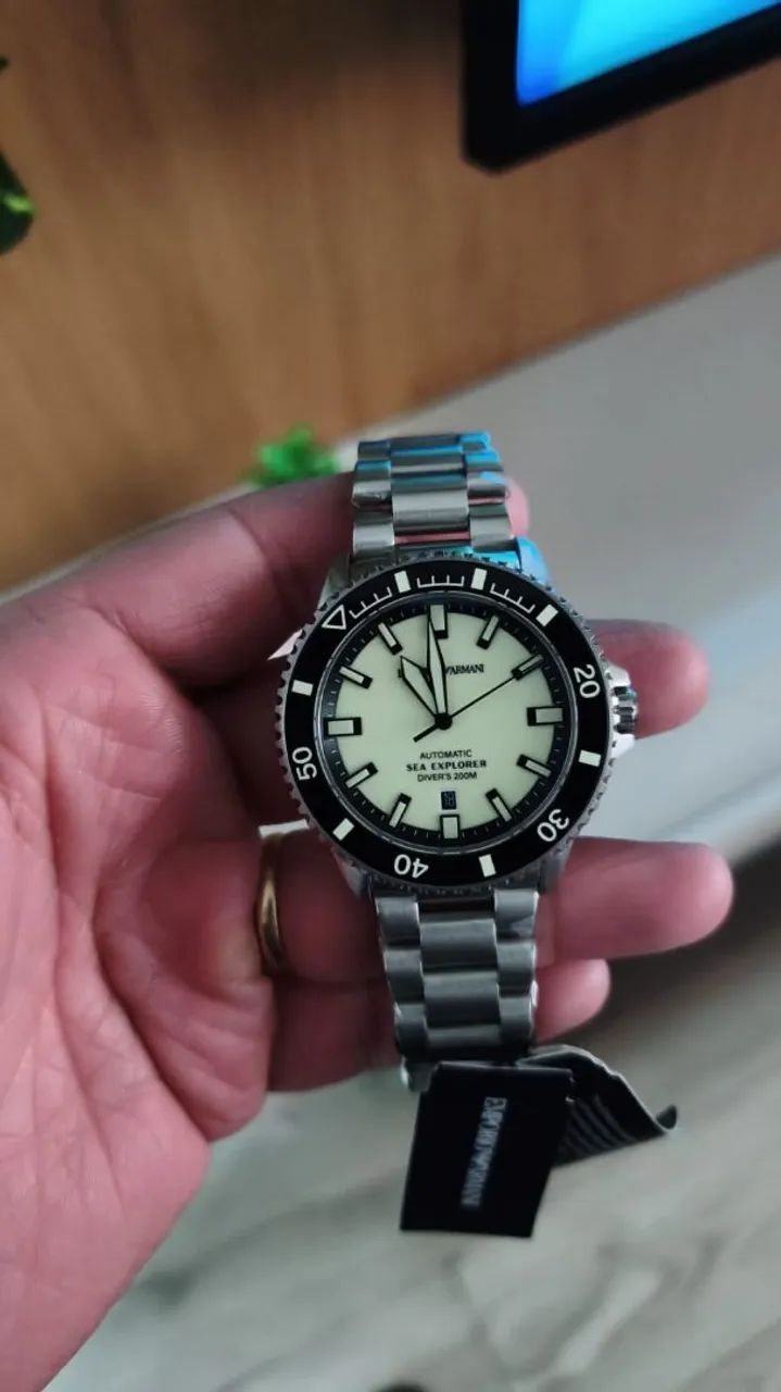 Relógio armani diver's. - Foto 4