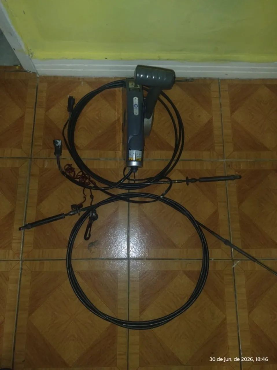 comando motor evinrude jhonson original com cabos  usados