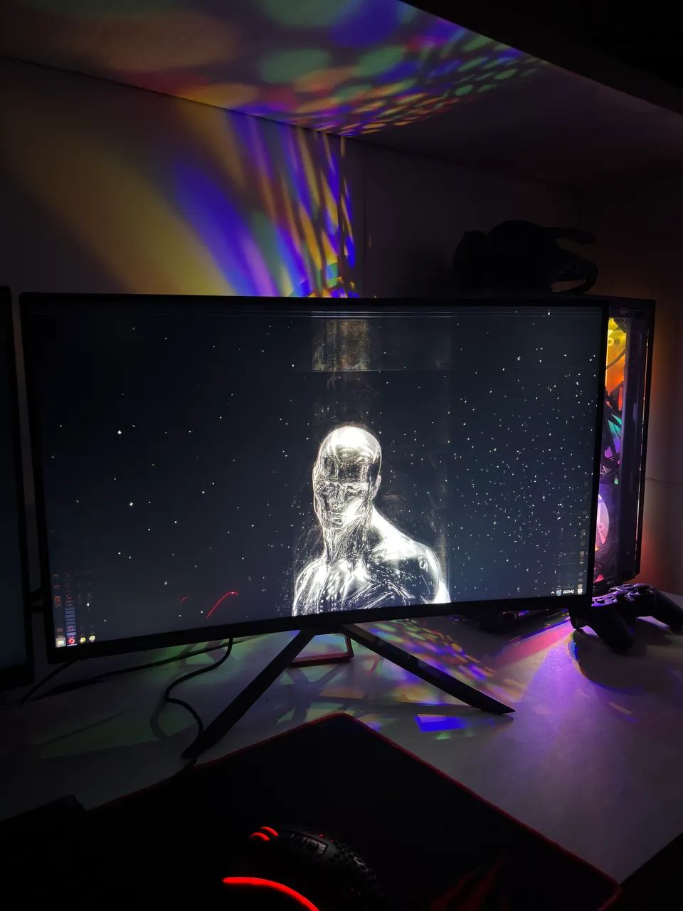 Monitor Gamer Warrior MN103 - COM DEFEITO