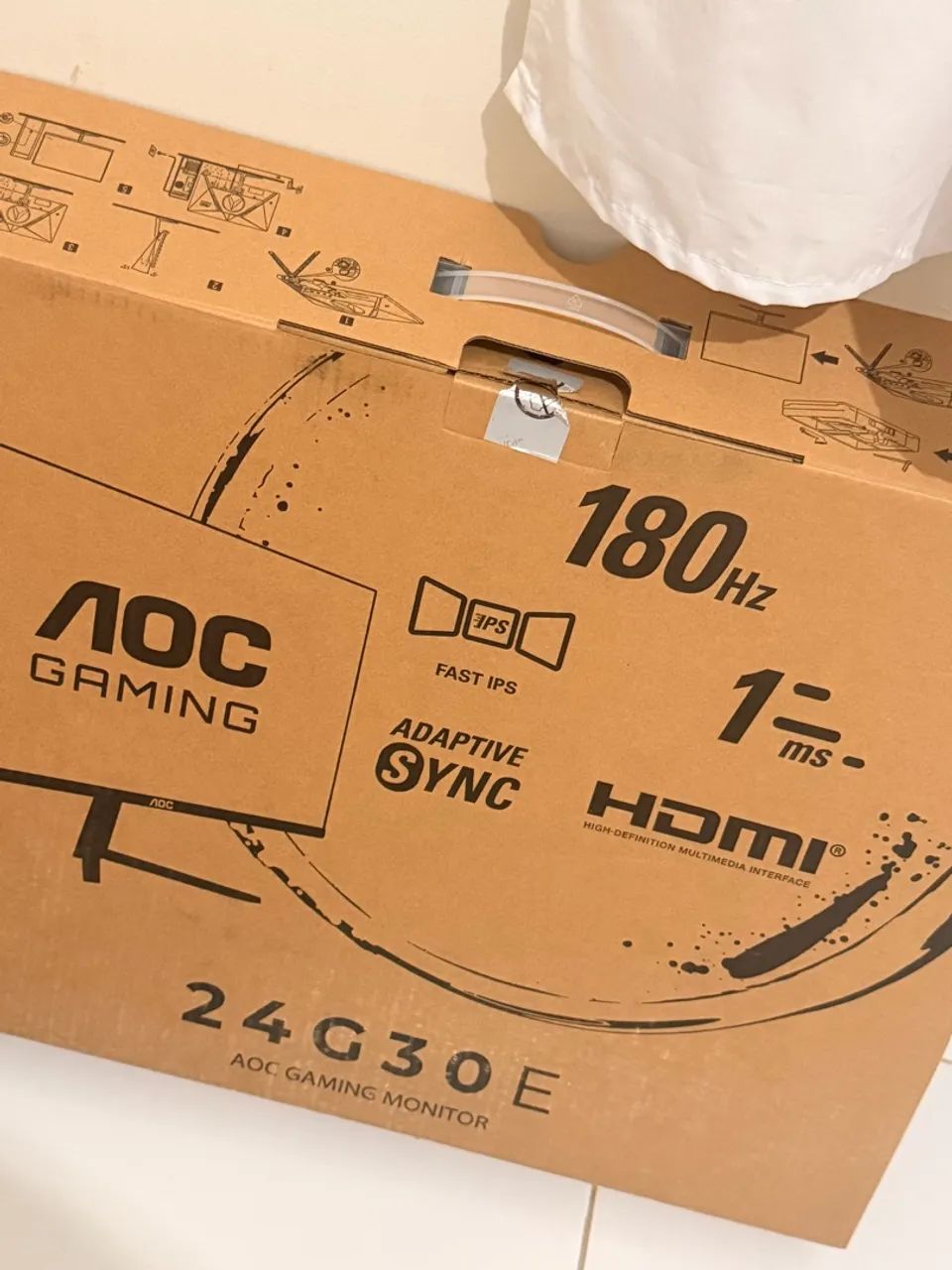 MONITOR AOC 180hz novo - Foto 2