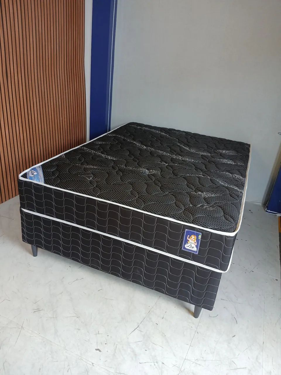 Conjunto Box Casal América molas ensacadas individualmente Ley Colchões Entrega Gratuita  - Foto 2