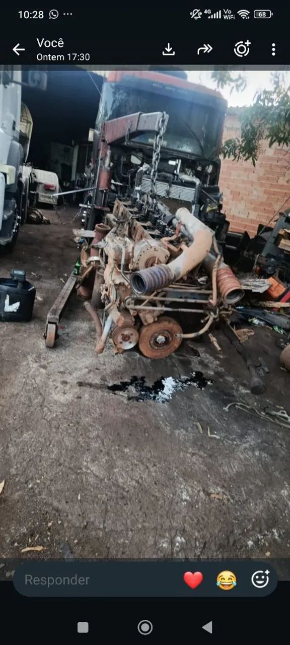 Motor Scania p 310