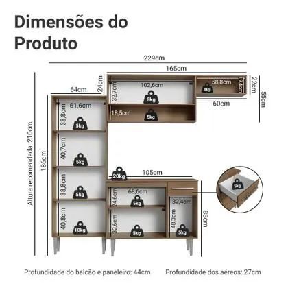 Armário de cozinha modular - Foto 3