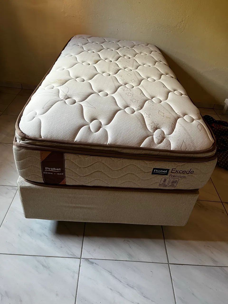 Cama box solteiro molas ensacadas. Probel  - Foto 2