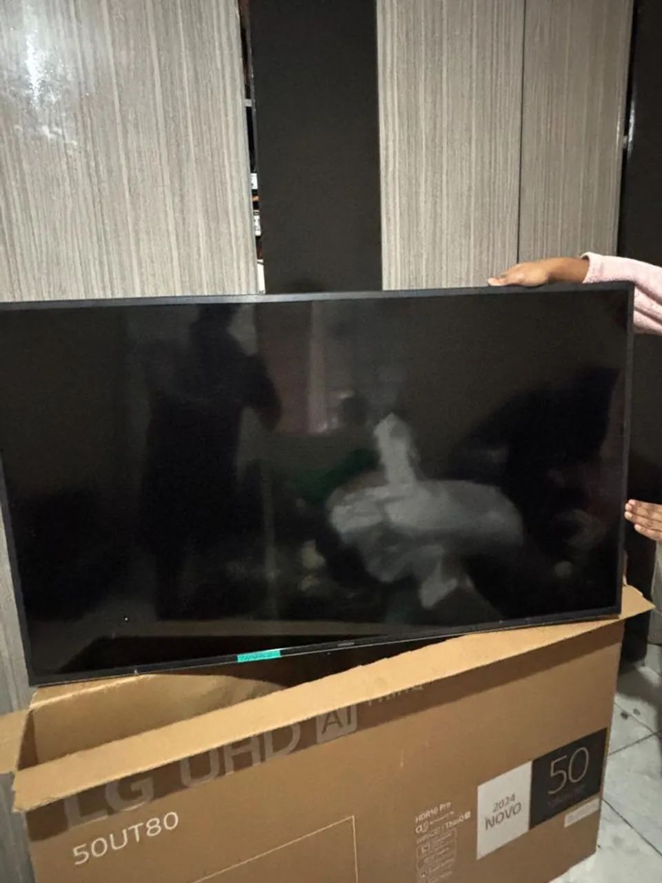 Tv Samsung 50 polegadas 250,00 - Foto 2
