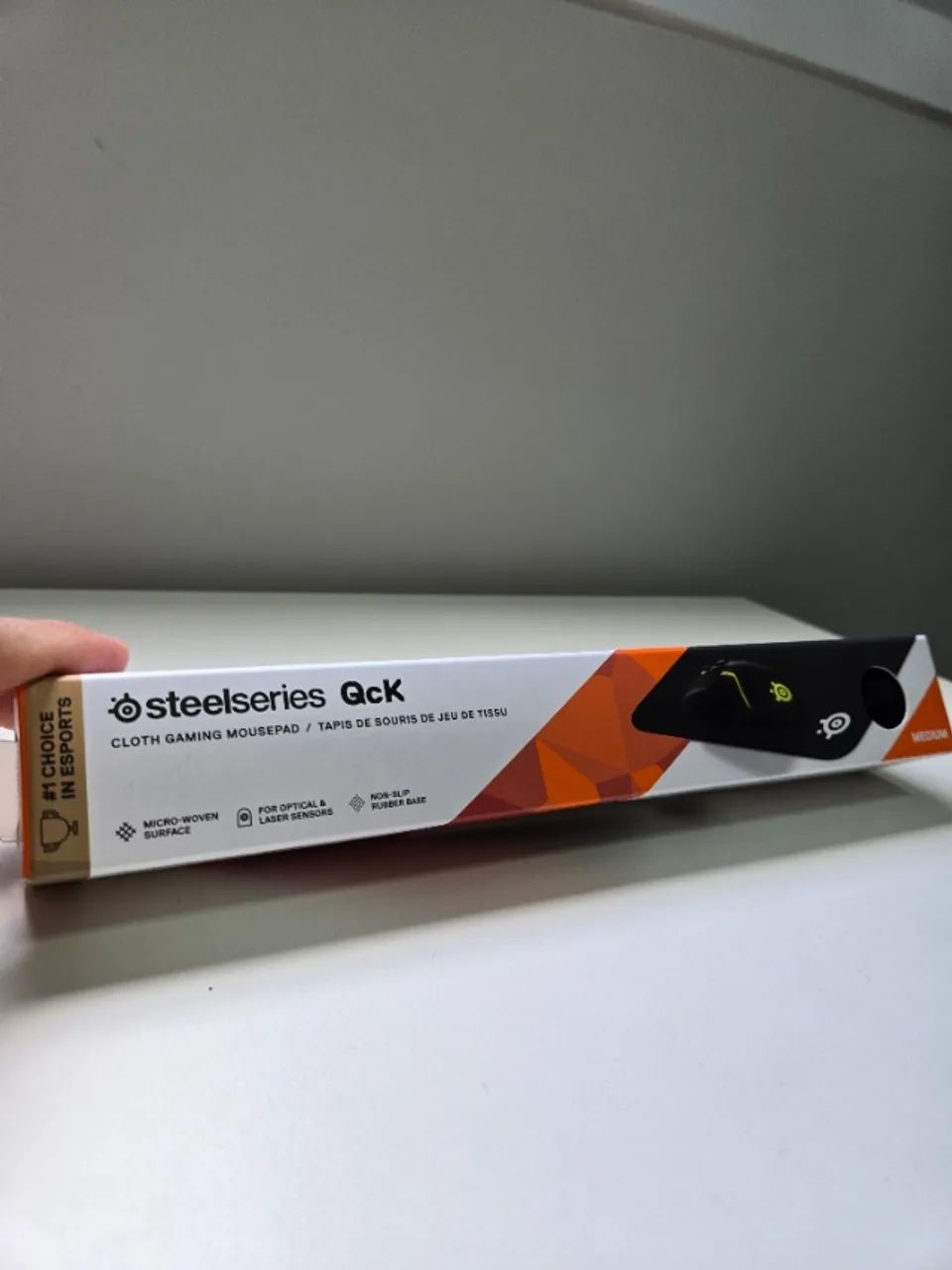Mousepad Gamer SteelSeries QcK Medium - Original Importado do Japão - Foto 2