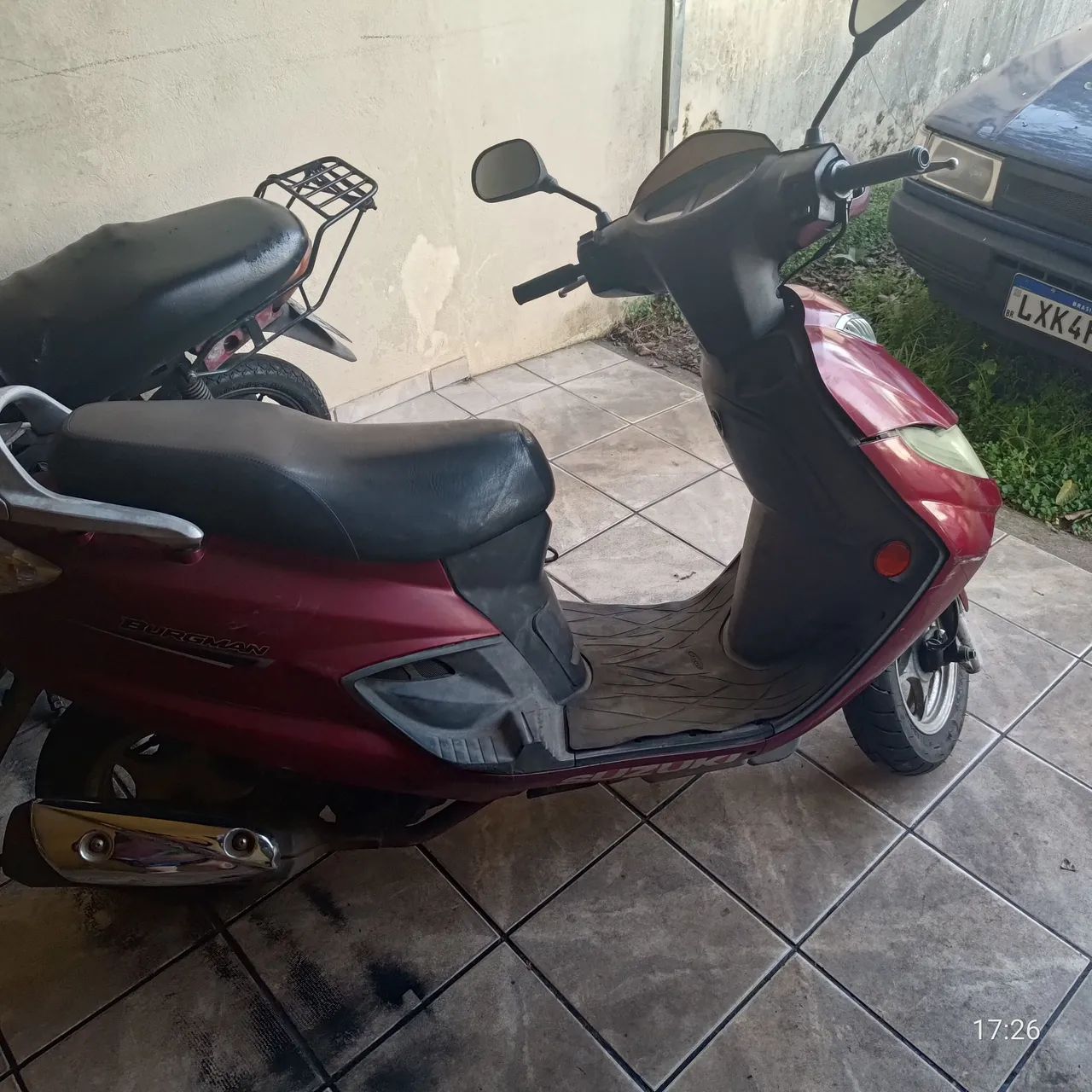 Moto Burgmann 125cc 2008 Automática / Doc em dia