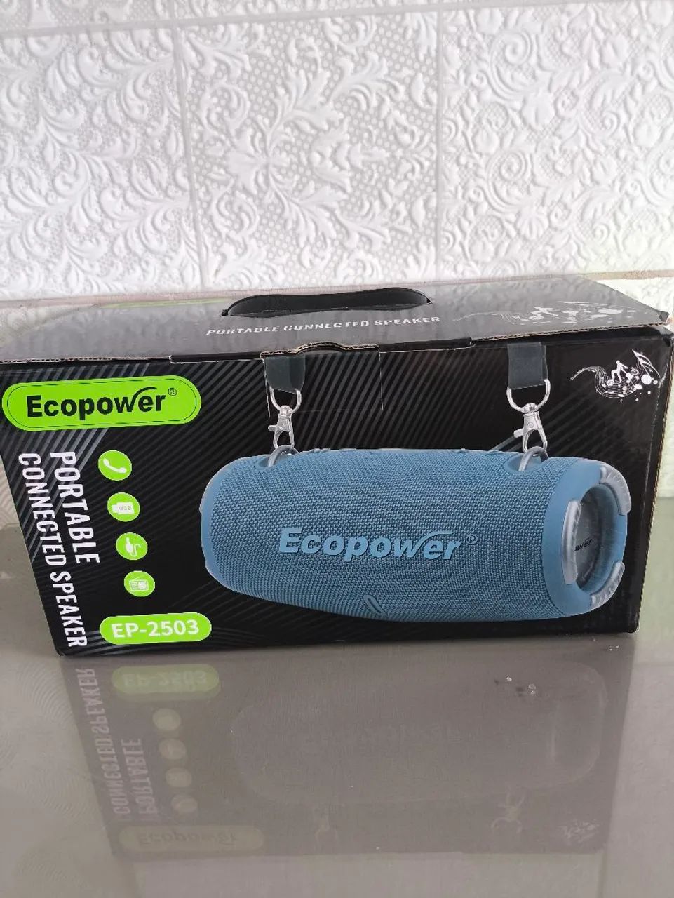 Caixa de som ecopower nova lacrada - Foto 2