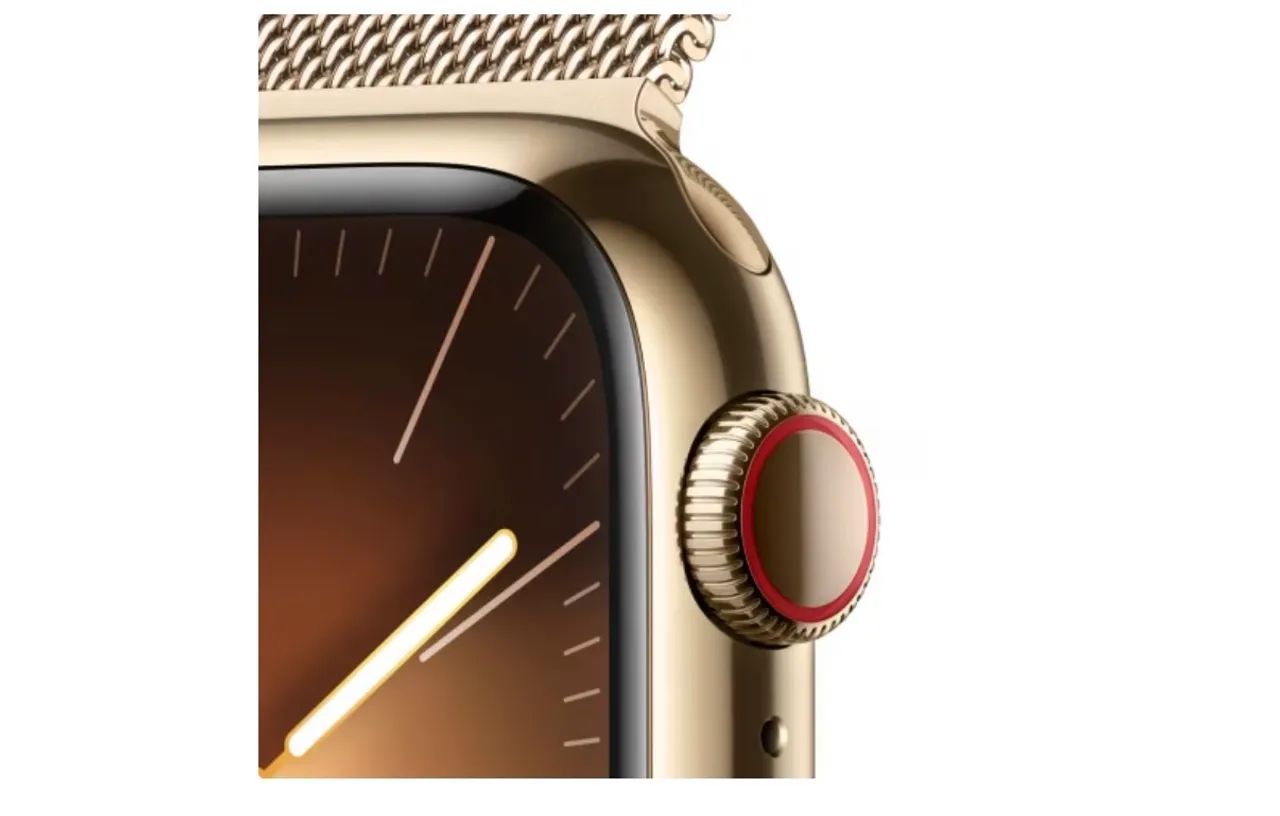 Apple Watch Series 9 Milanese Ouro 41mm - Foto 2