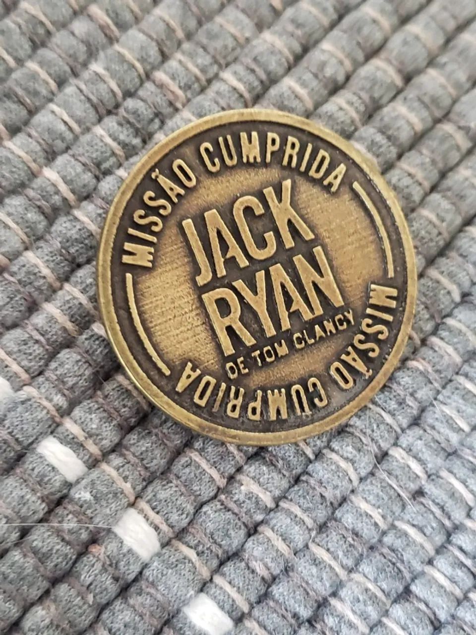 pin jack ryan e transfer tom clancy amazon prime vídeo ccxp broche - Foto 5