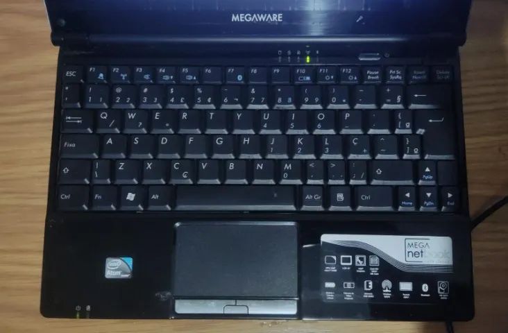 Mini notebook Marca Megaware, Processador Intel Atom N450 1.66ghz (ref 17) - Foto 4