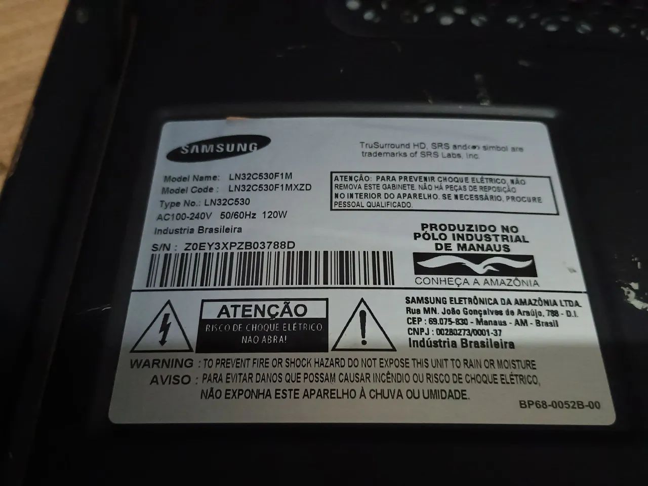 Tv Samsung 32 polegadas não é smart impecável  - Foto 2