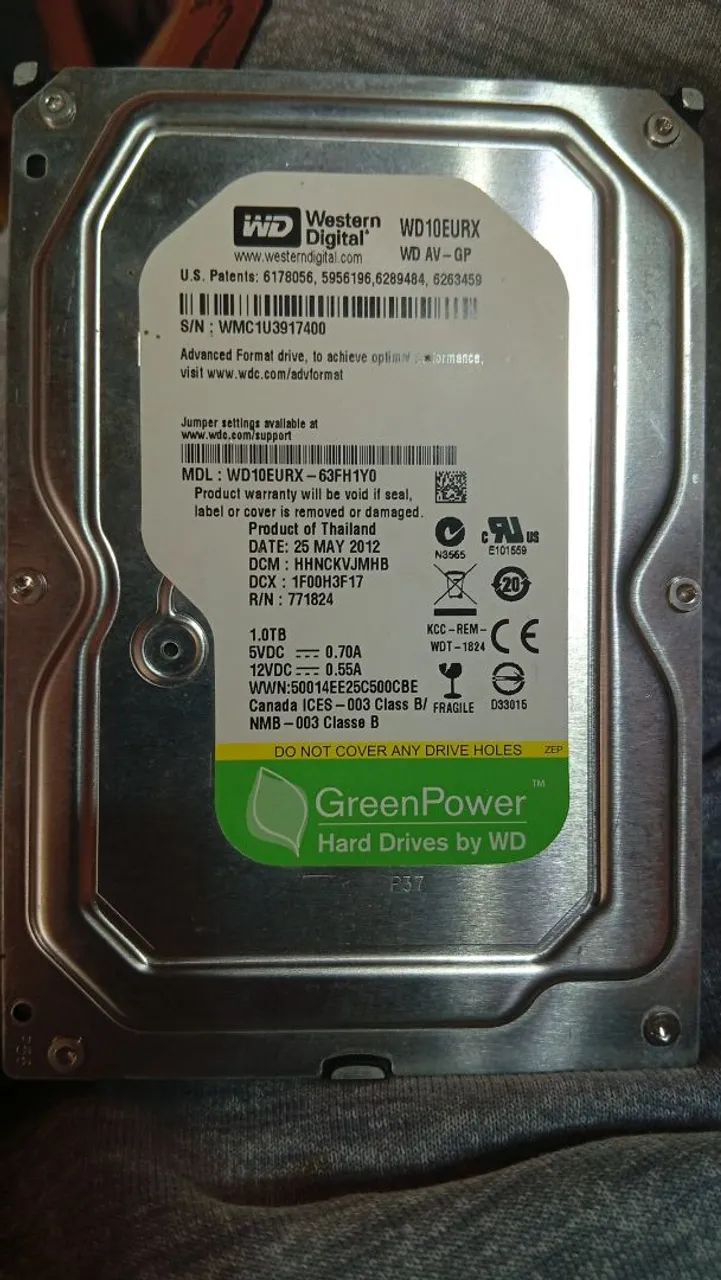 Hd 1 tera byte 