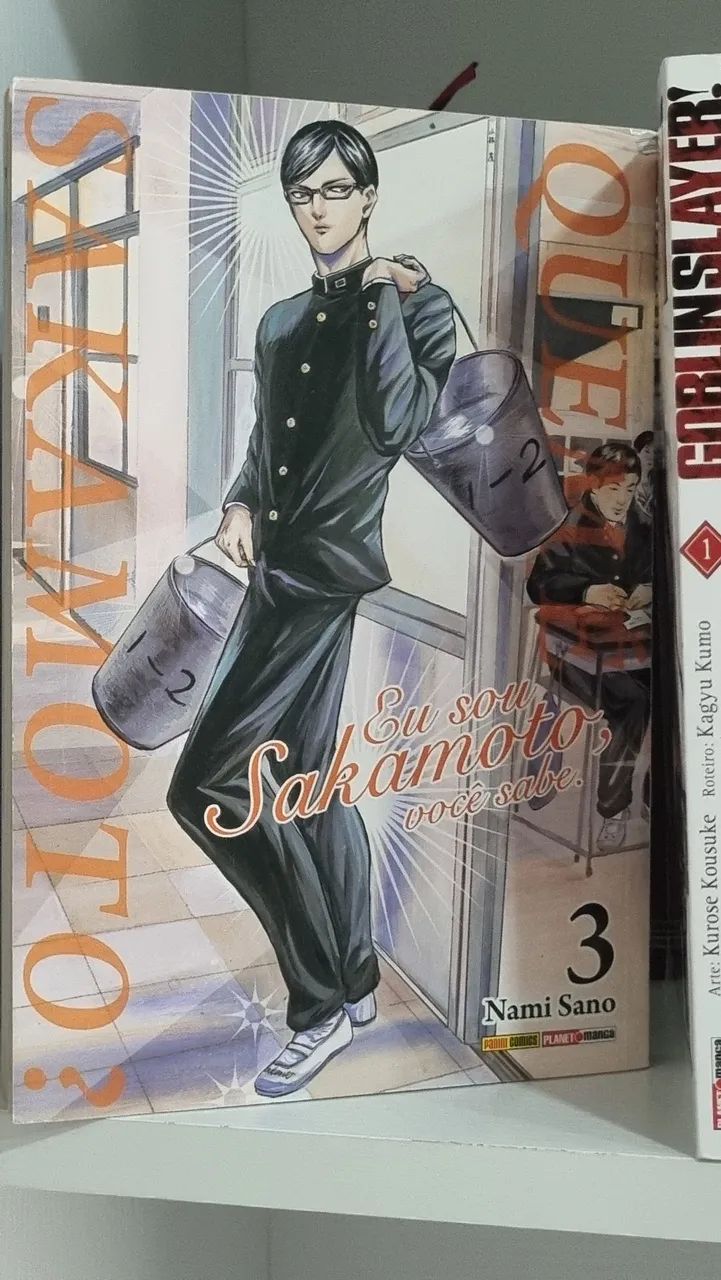 Mangá eu sakamoto, você sabe.