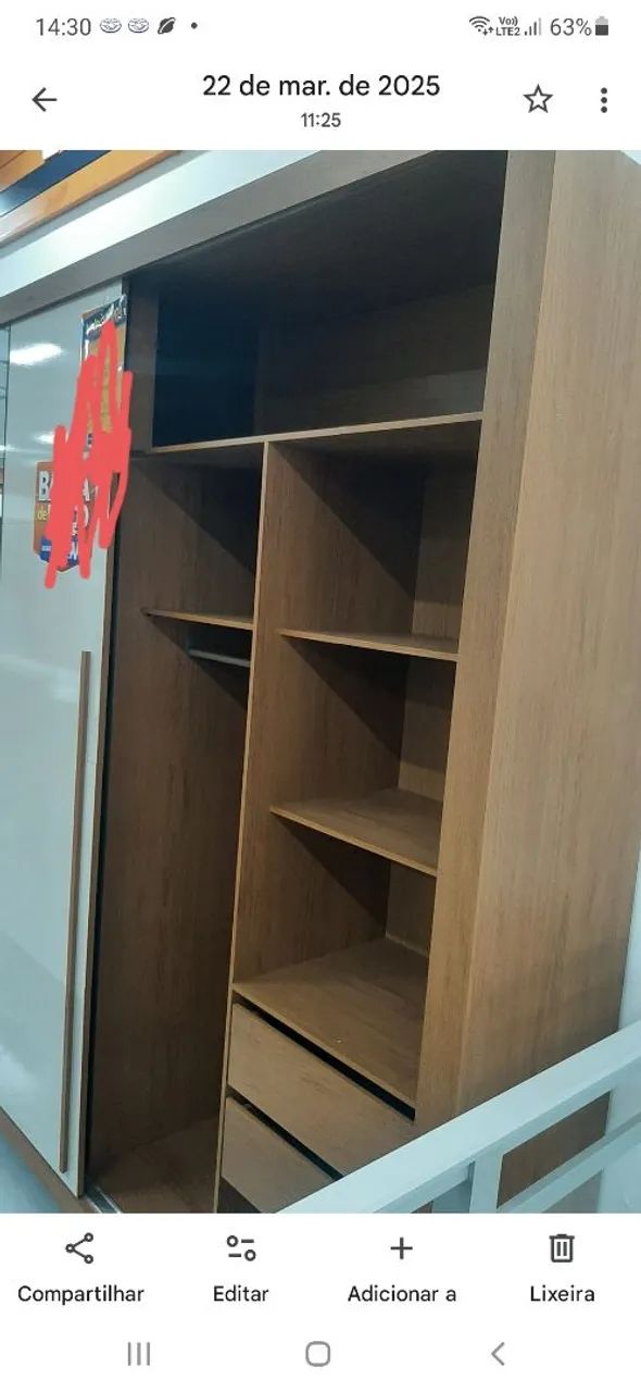 Guarda roupa de casal - Foto 3