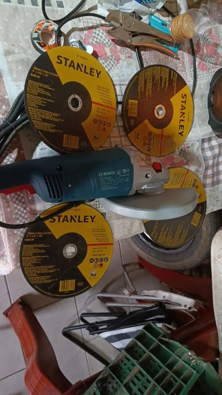 vendo esmilhadeira nova 220 9 polegadas 800 reais * - Foto 2