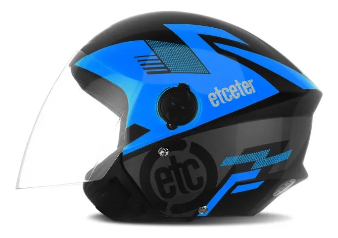 Capacete Aberto Etceter New Liberty 3, com Selo Imentro e Refletivo - Foto 2