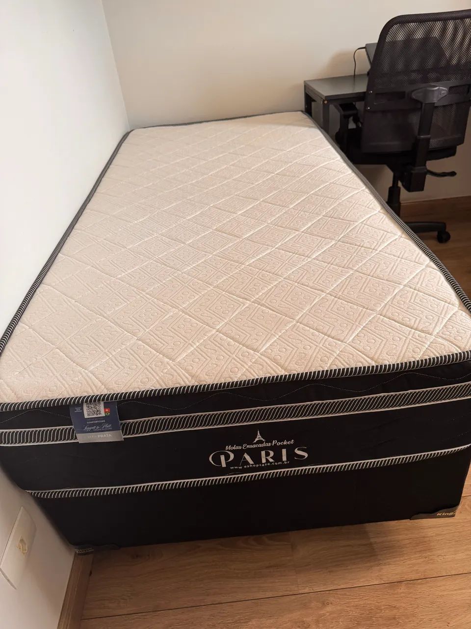 Cama solteiro molas ensacadas  - Foto 3
