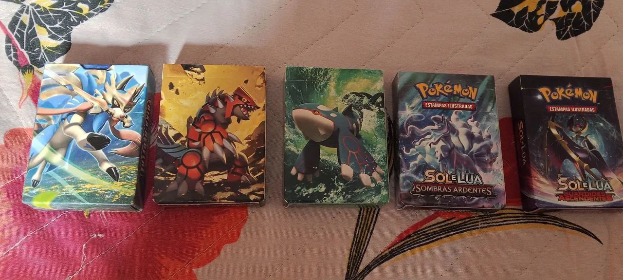 Pokémon cartas originais e paralelos