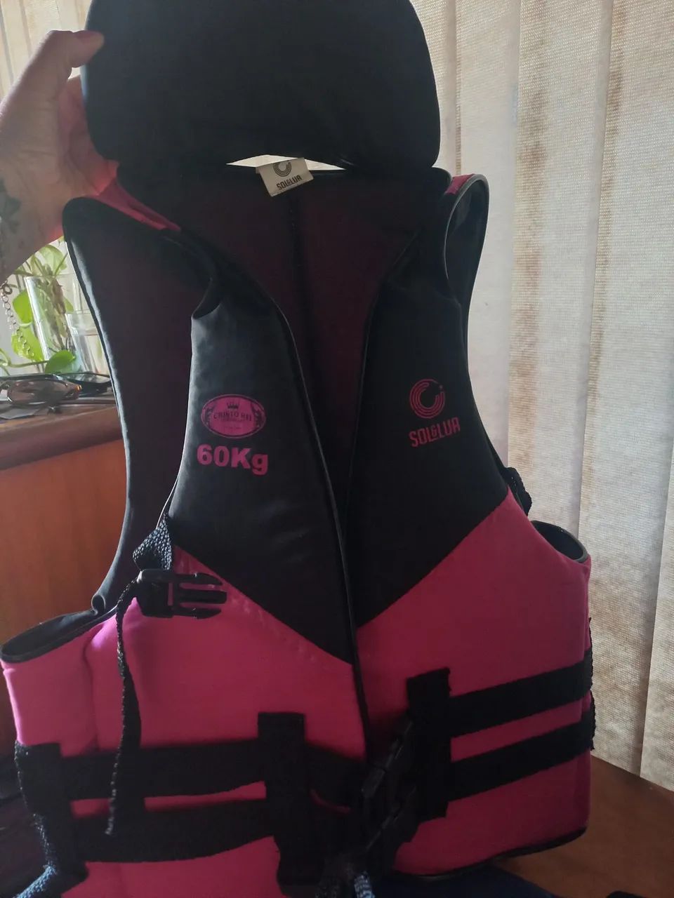 Barraca, colchão inflável e colete salva vidas.  - Foto 3