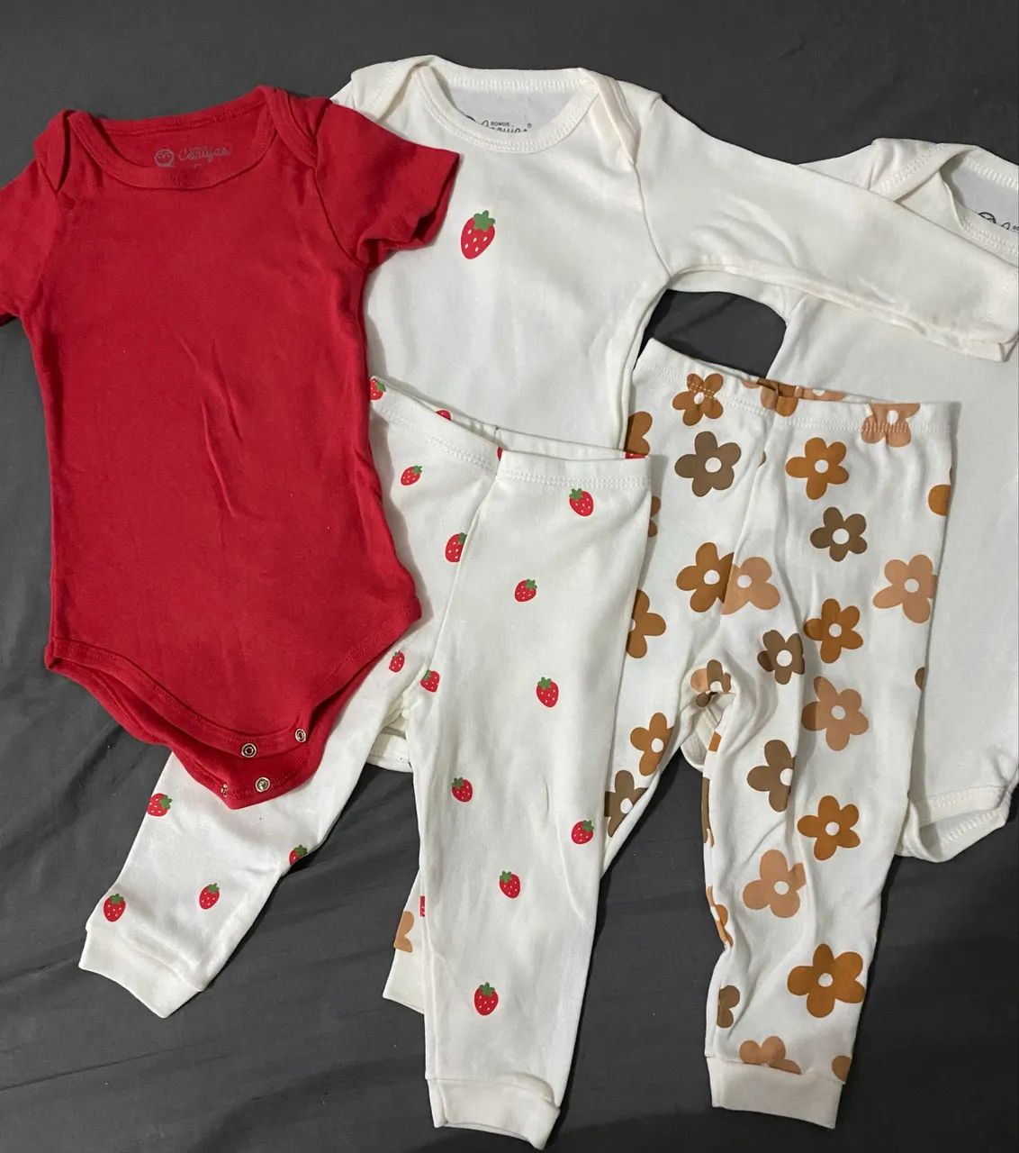 Combo roupas de bebê (novas) - Foto 4