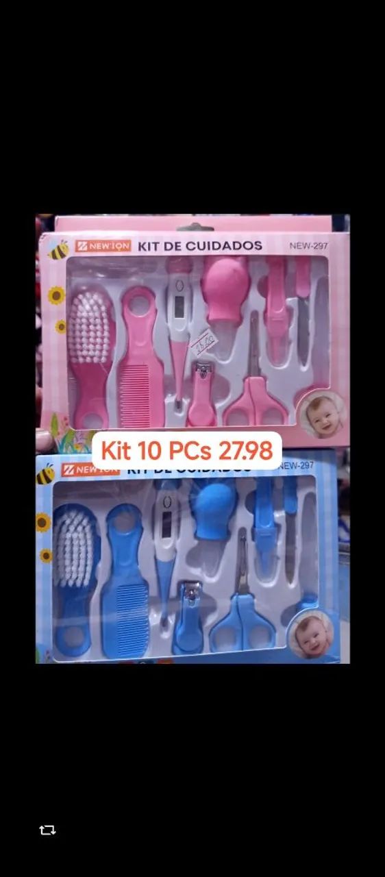 Kit de bebê 10 em 1 