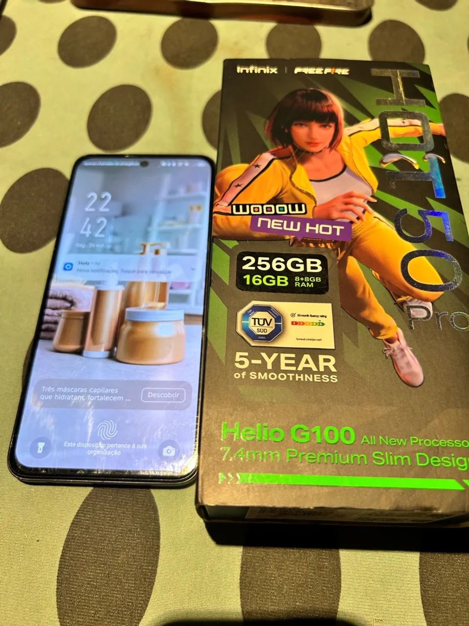 Hot 50 Pro Celular Gamer - Foto 2