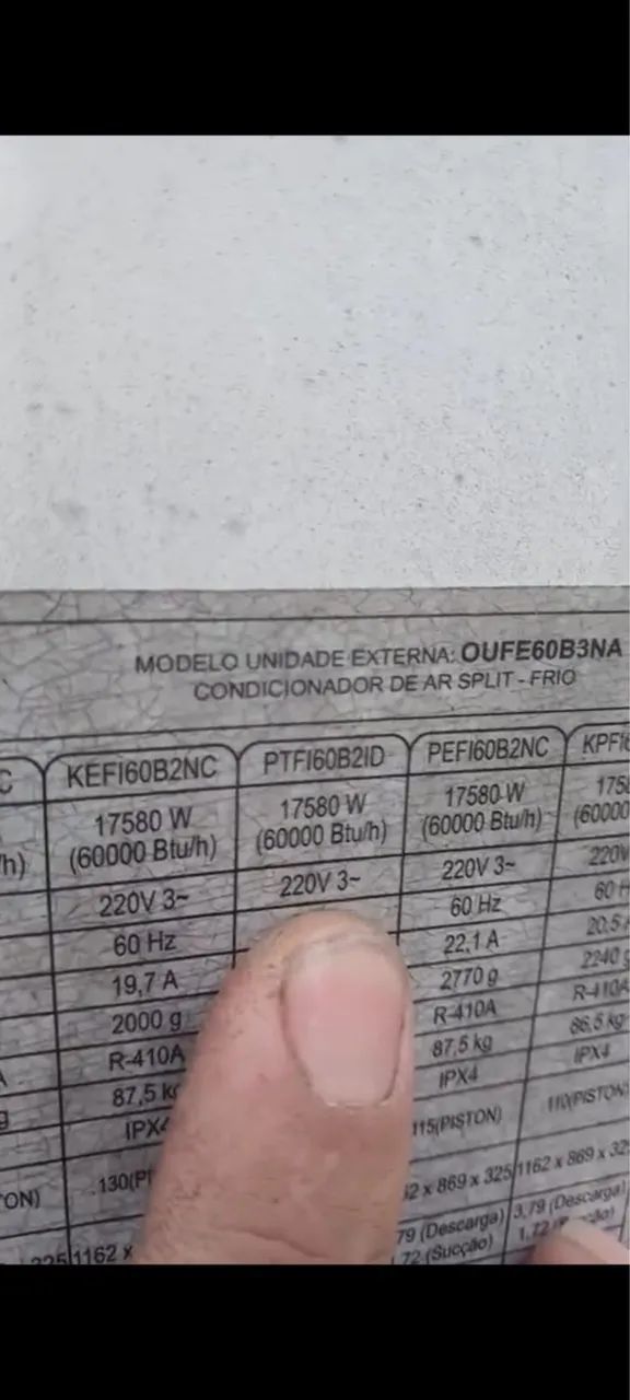 Ar Condicionado 60mil btus  - Foto 3