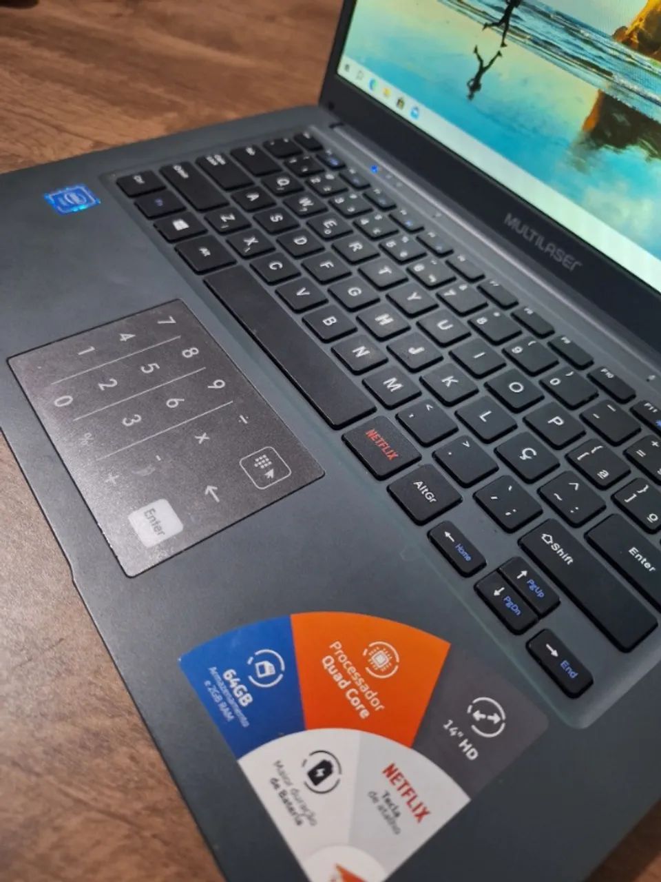 Notebook Multilaser 14" Quad Core - Foto 4