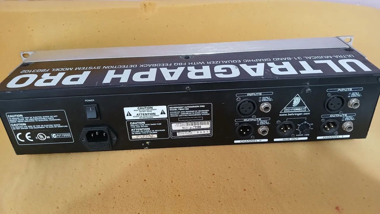 EQUALIZADOR/BEHRINGER/FBQ3102 - Foto 2