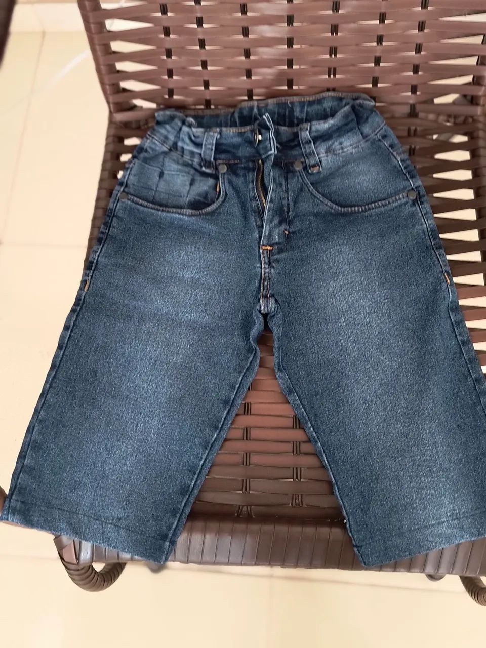 Bermudas/ Calça jeans Infantil  - Foto 2