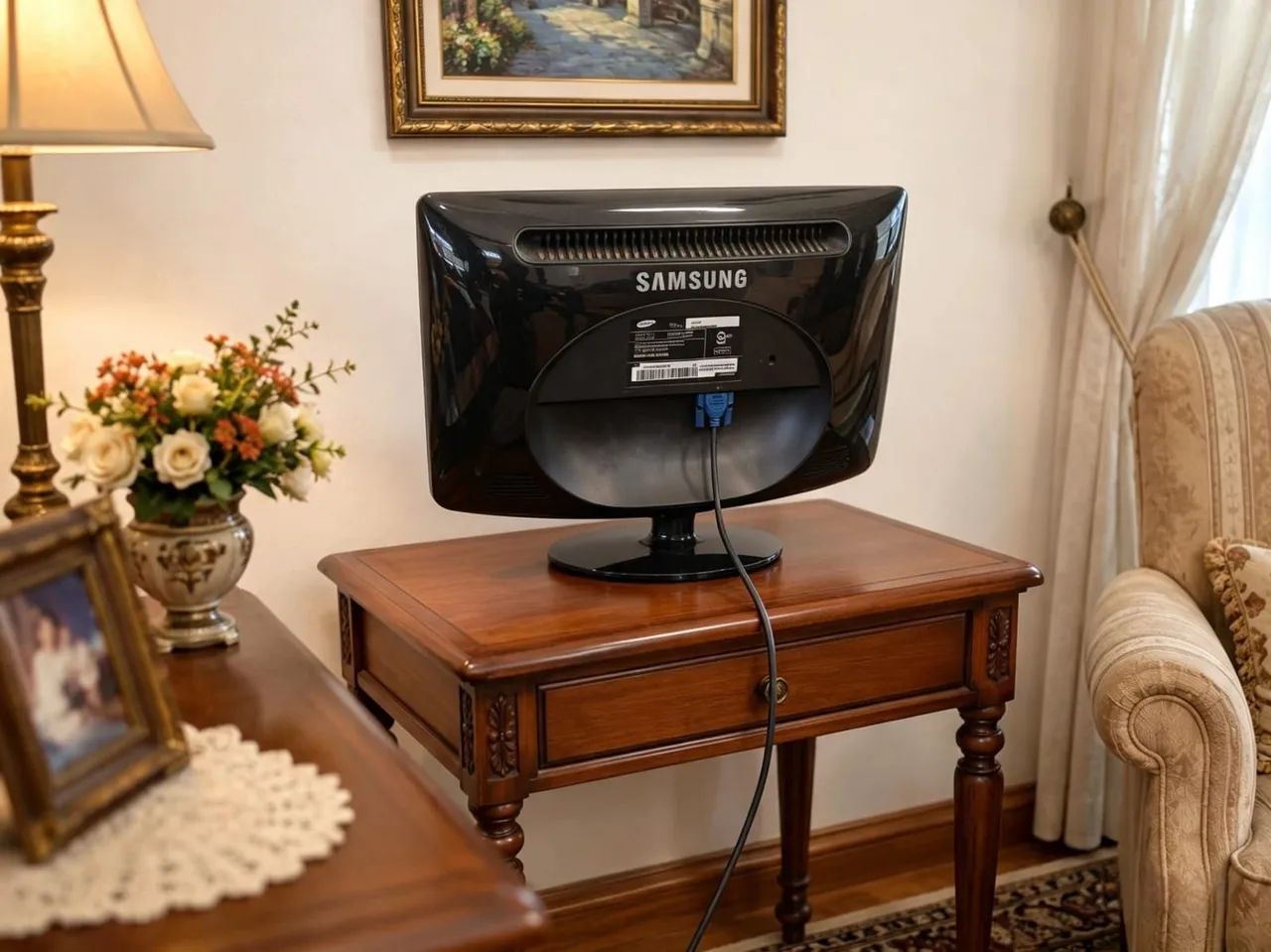 Monitor LCD Samsung 17 Polegadas. Em excelente estado de conservação.  - Foto 2
