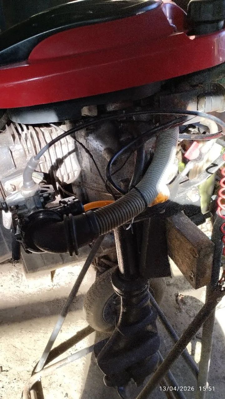 Motor popa pantaneiro 6,5 HP  - Foto 4