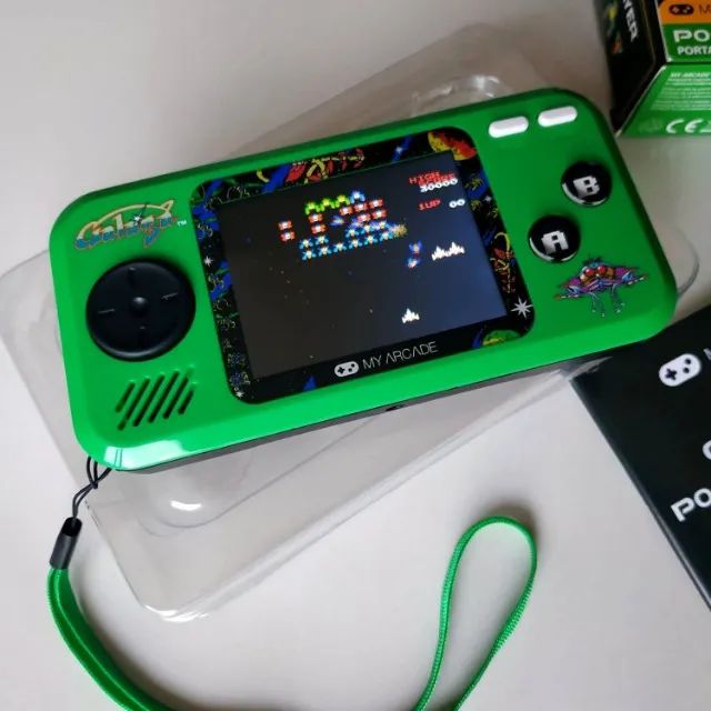Mini Game retrô com 3 jogos: GALAGA, GALAXIAN e XEVIOUS. - Foto 3