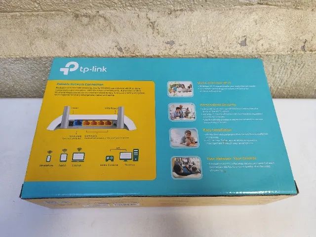 Roteador TP-Link TL-WR840N 300Mbps - Completo na Caixa - Foto 6