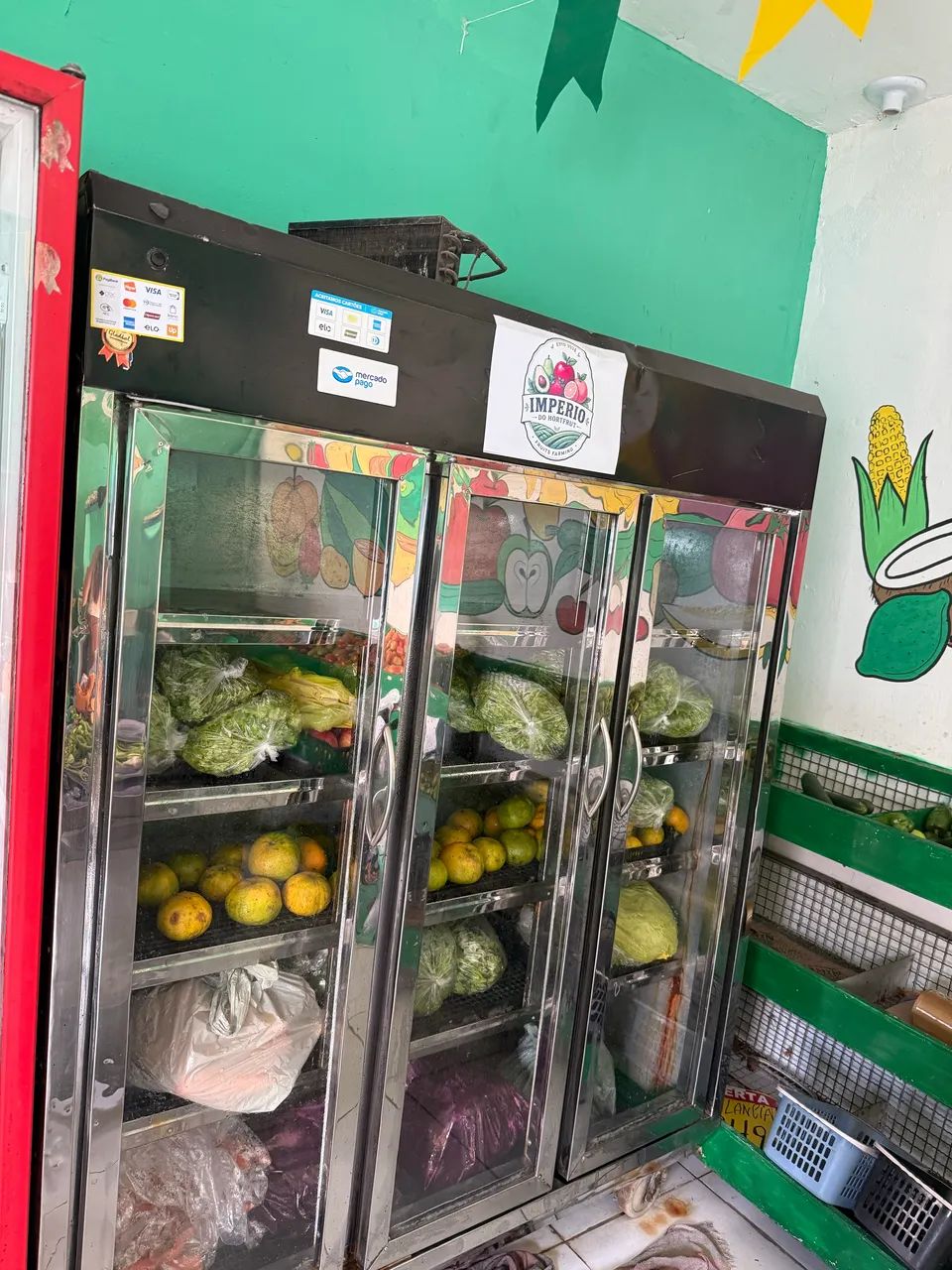 Oportunidade freezer 3 portas funcionando tudo