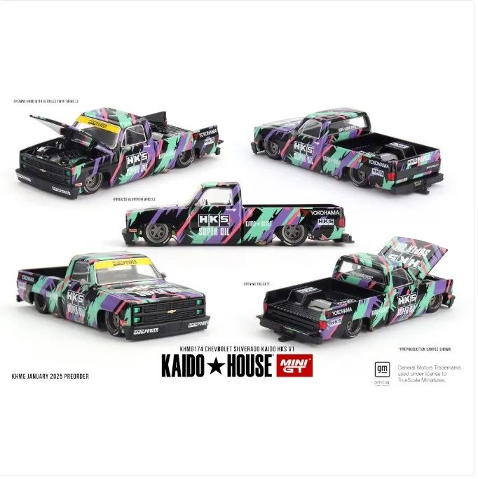 Kaido House 174 Chevrolet Silverado Kaido HKS V1 - Hobbies e