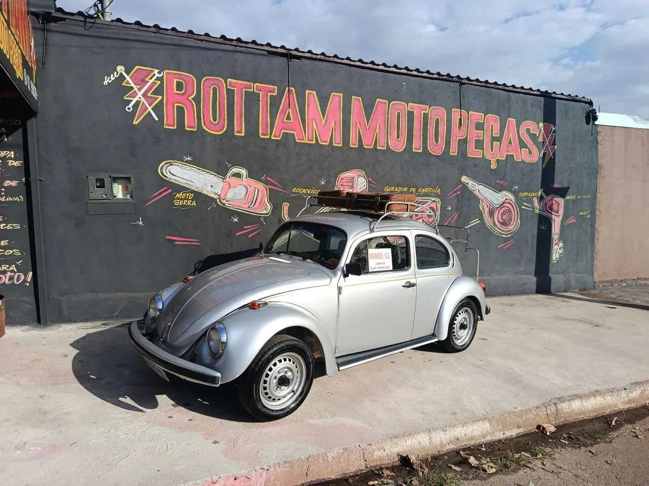 Fusca Itamar 95 com AR CONDICIONADO  - Foto 4