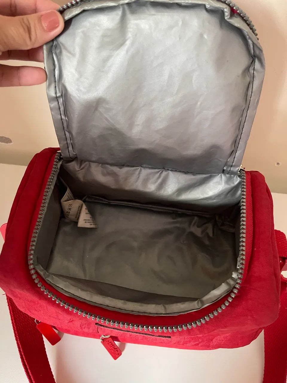 Lancheira térmica vermelha  - Foto 2