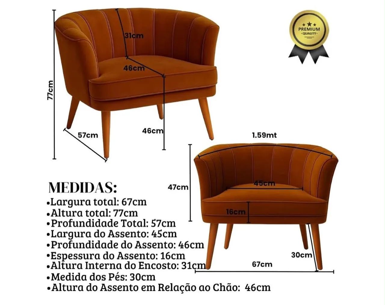 Lindas poltronas  - Foto 2