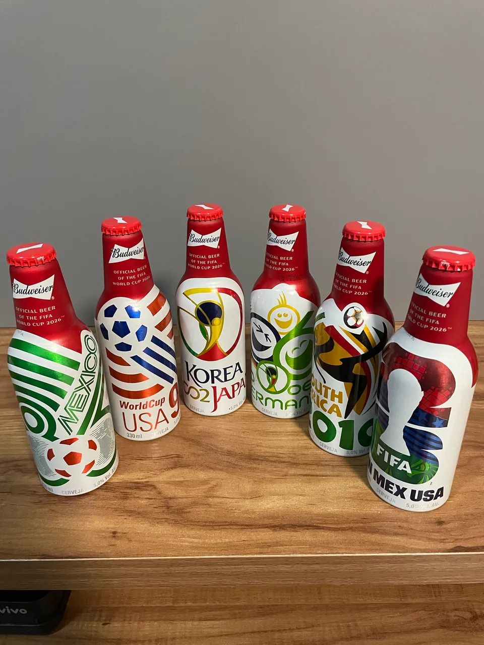 Cerveja Budweiser Edição Limitada Copa 2026 Kit 6 Unid 330ml - Foto 3